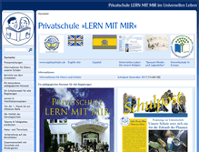 Tablet Screenshot of christusschule.de